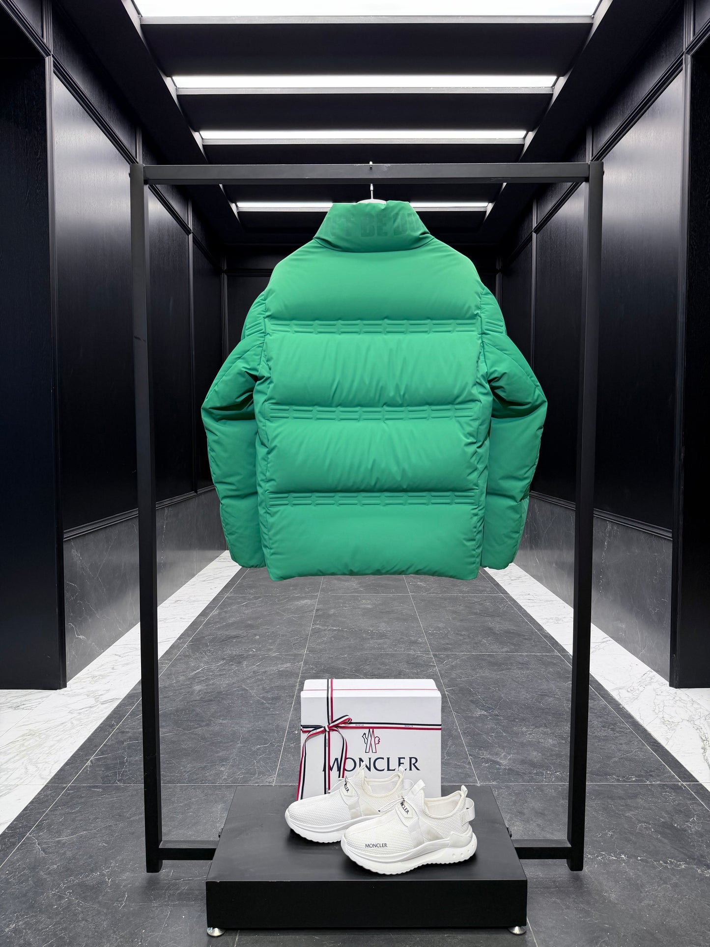 Moncler x A$AP Rocky Rally Short Down Jacket "Bright Green"