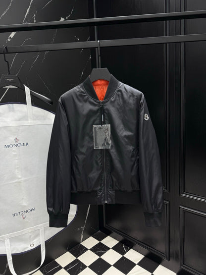 Moncler x Mercedes Benz Reversible Down Bomber Jacket "Black" and "Orange"