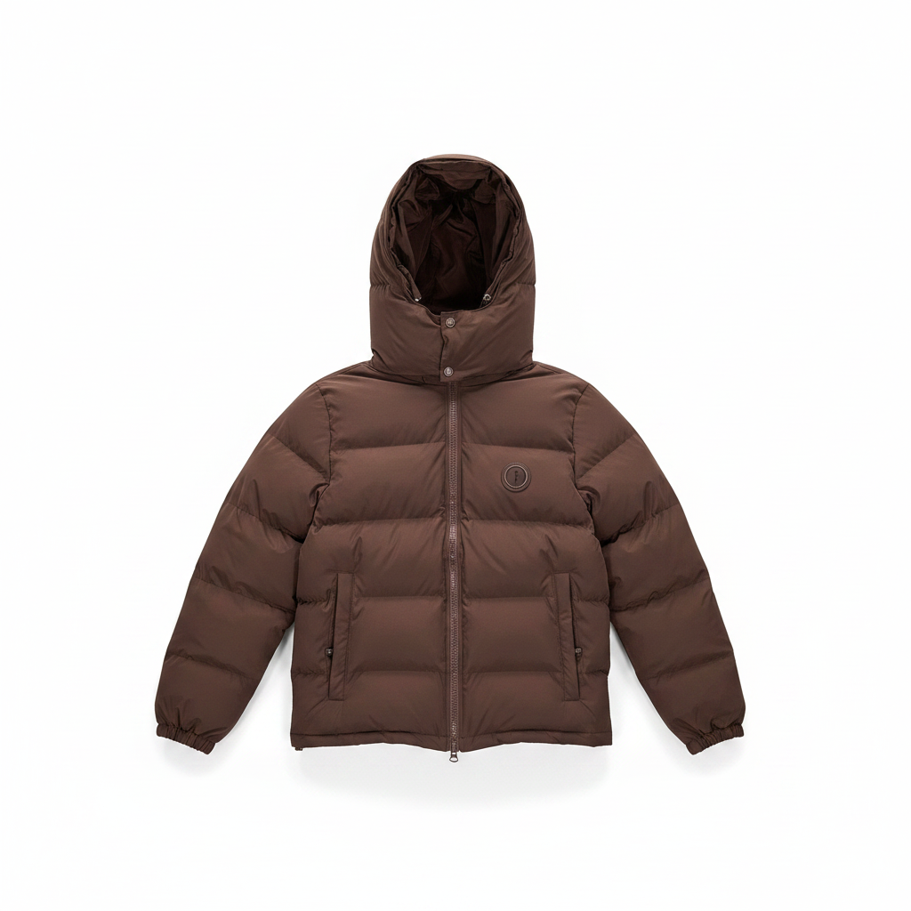 Trapstar Irongate Down Jacket "Brown"