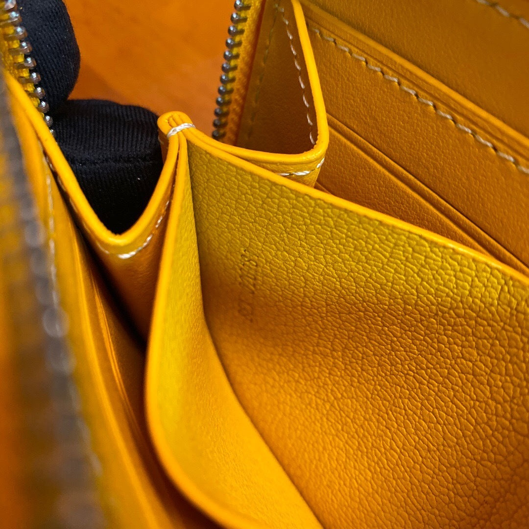 Goyard Matignon PM Wallet "Yellow"