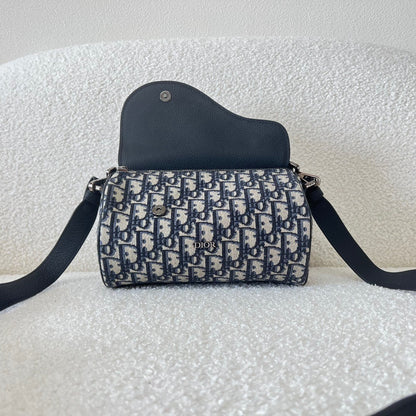 Dior Oblique Mini Roller Bag With Strap