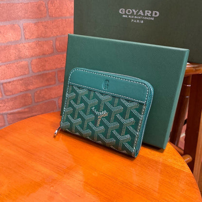 Goyard Matignon PM Wallet "Green"