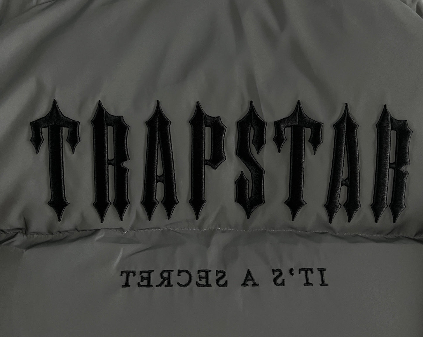 Trapstar Short Decoded Down Jacket "Reflective"