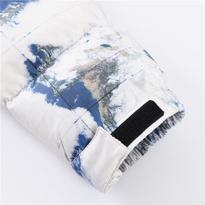 The North Face 700 Down Jacket "White-Black"