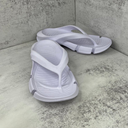Balenciaga Mold Thong Flip-Flops "White"