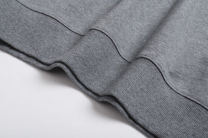 Dior Montaigne Sweatshirt "Gray Cotton Fleece"