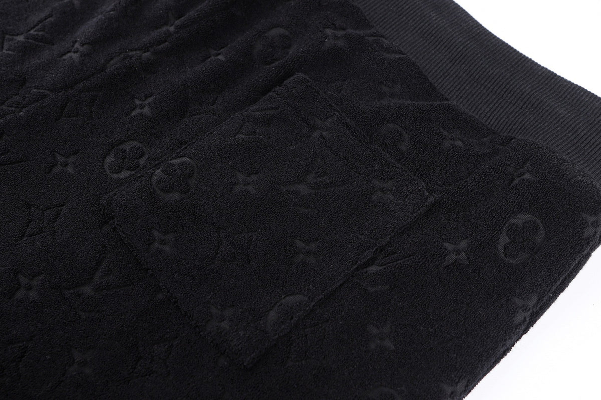 Louis Vuitton Monogram Terry Shorts "Black"