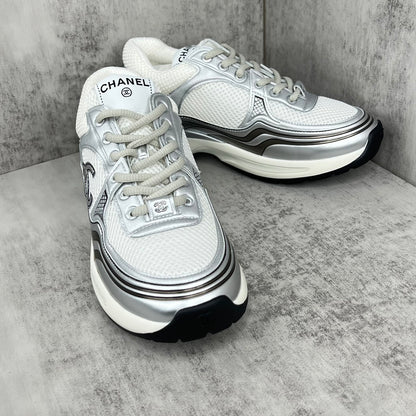 Chanel CC "Silver-White"