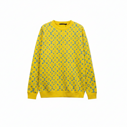 Louis Vuitton Monogram Rainbow Playground Graphic Sweatshirt "Yellow-Blue"