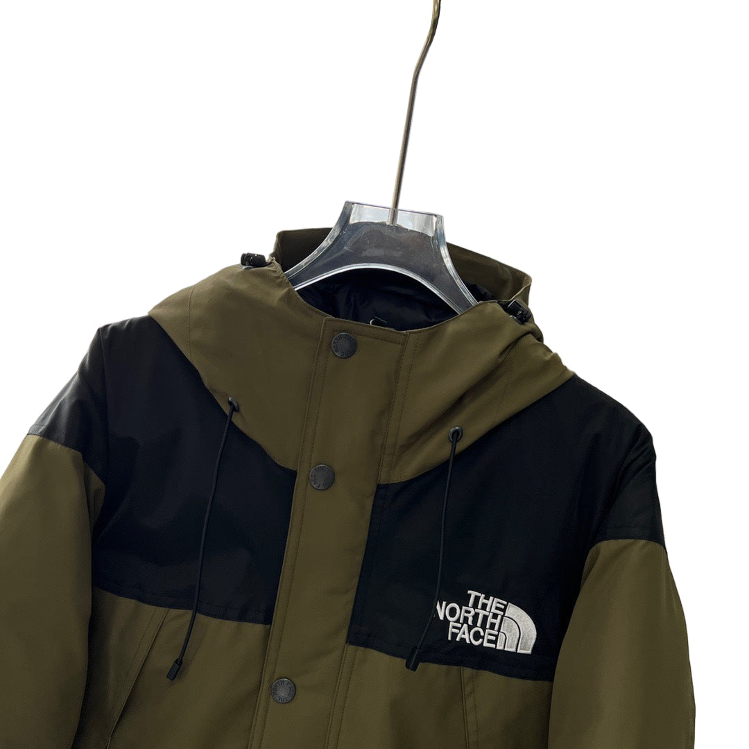 The North Face Mountain Guide Down Jacket "Khaki-Black"