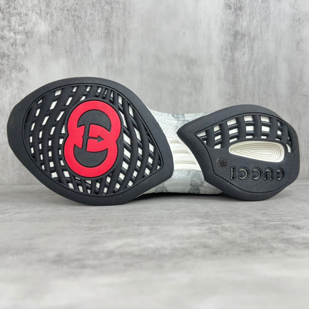 Gucci Run "Grey-Black Monogram"