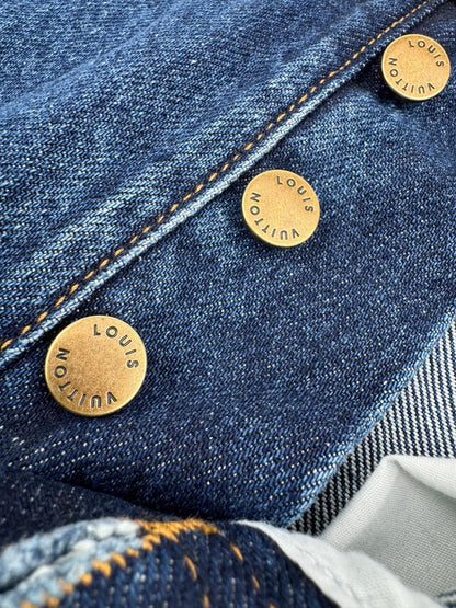 Louis Vuitto Monogram Denim Workwear Pants