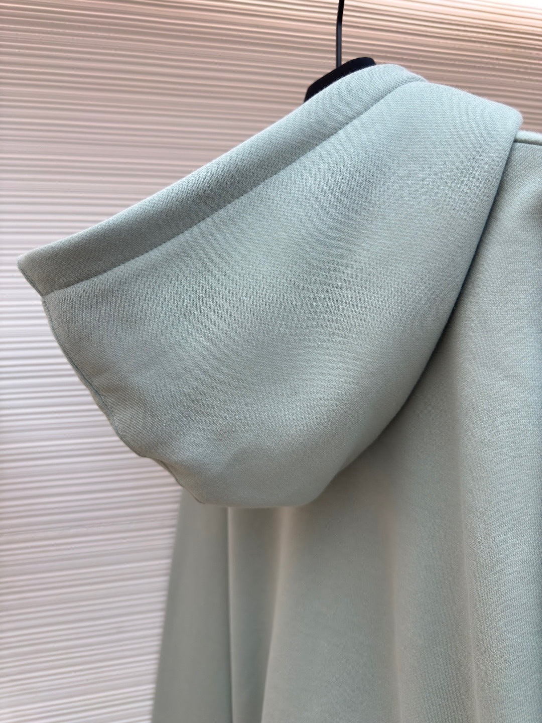 Dior CD Icon Hooded Sweatshirt "Green Cotton Fleece"