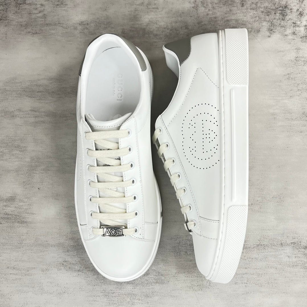 Gucci Ace "White-Grey"