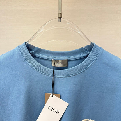 Dior CD Icon T-Shirt "Sky Blue"