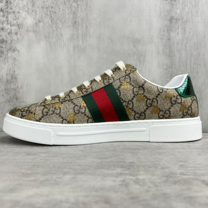 Gucci Ace "Beige Monogram"