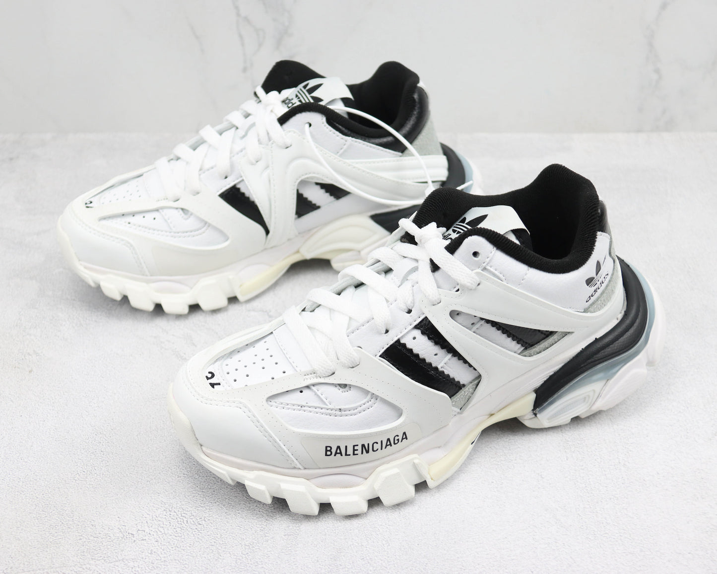 Balenciaga x Adidas Track "White-Black"
