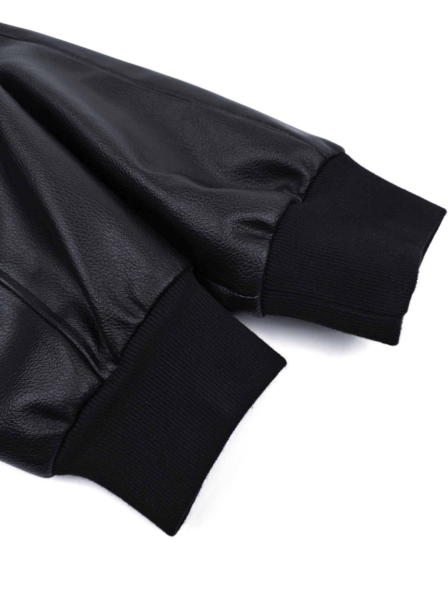 Celine Leather Bomber Jacket "Black"