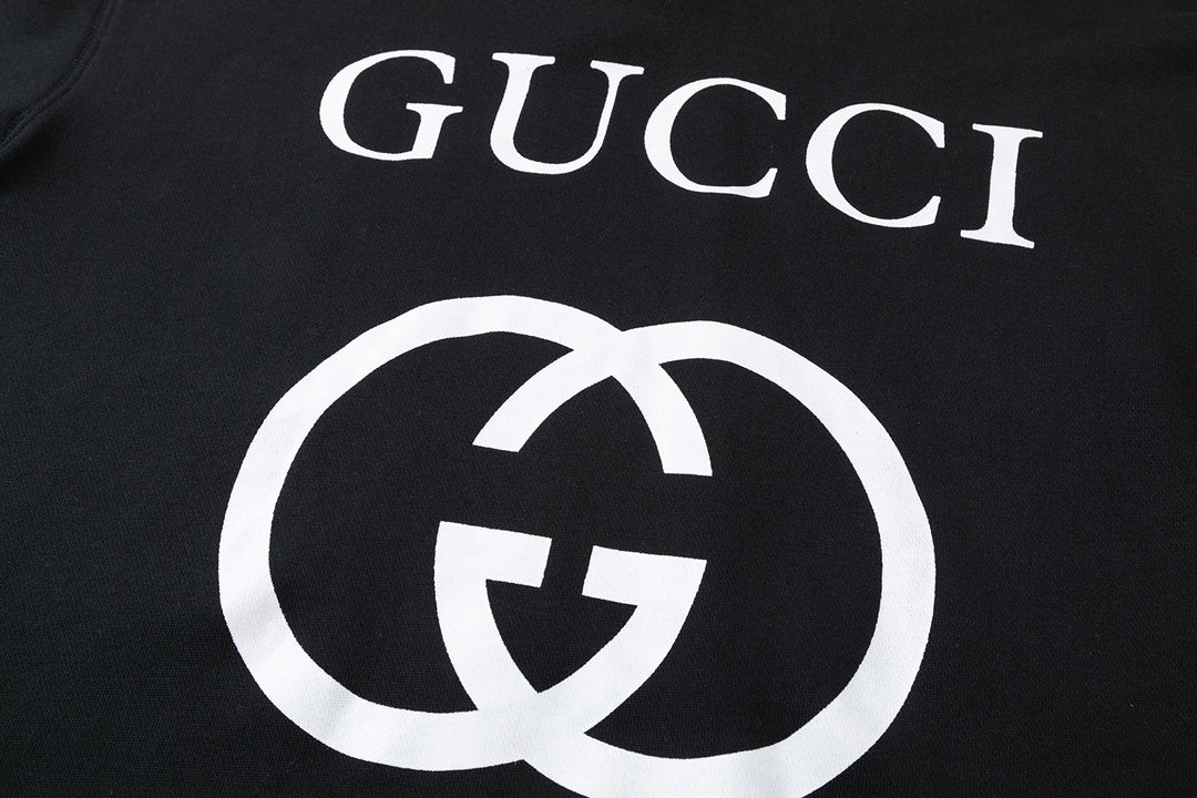 Gucci Interlocking G Hoodie "Black"