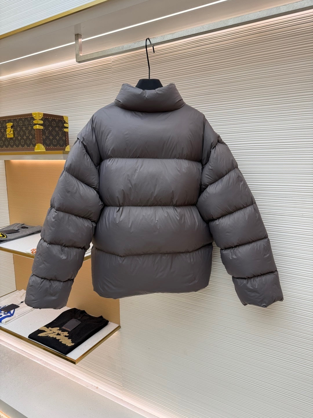 Balenciaga Standard Down Jacket "Grey"