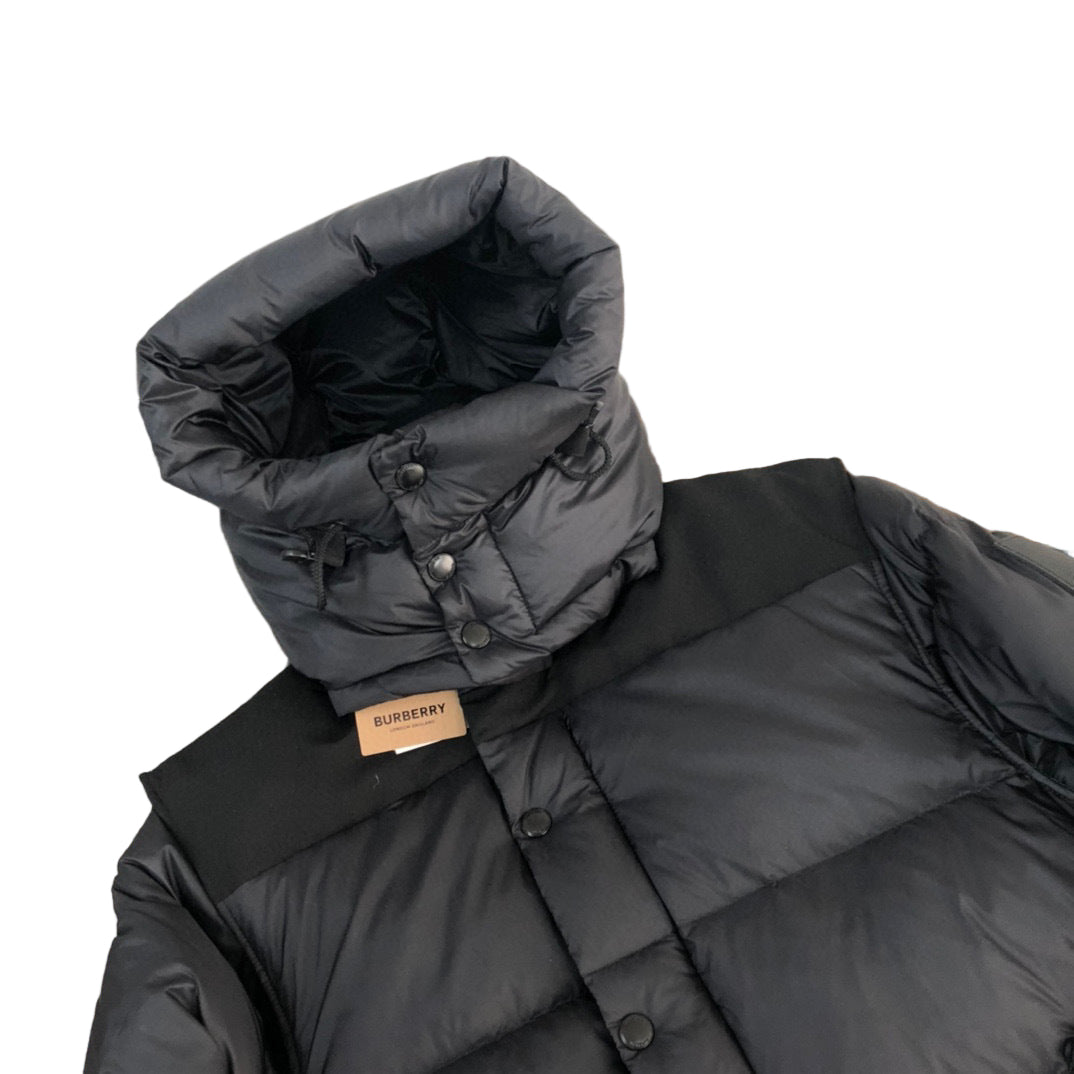 Burberry Lockwell Detachable Sleeve Down Jacket "Black"