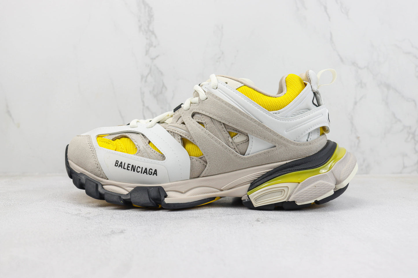 Balenciaga Track "White-Yellow-Beige"