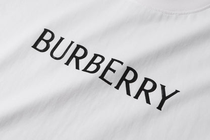 Burberry Logo Cotton T-Shirt "White"