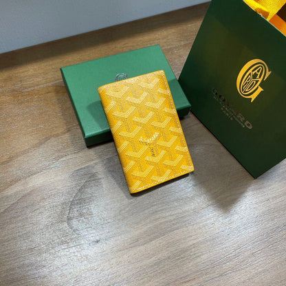 Goyard Saint-Pierre Card Wallet "Yellow"