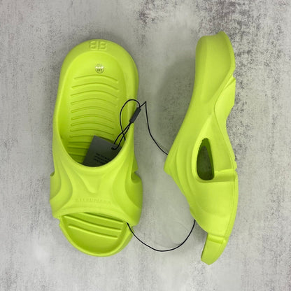 Balenciaga Slides "Lime"