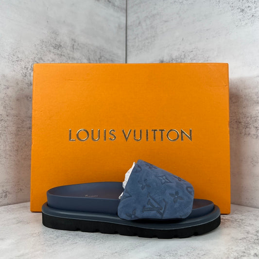 Louis Vuitton Slides "Blue"