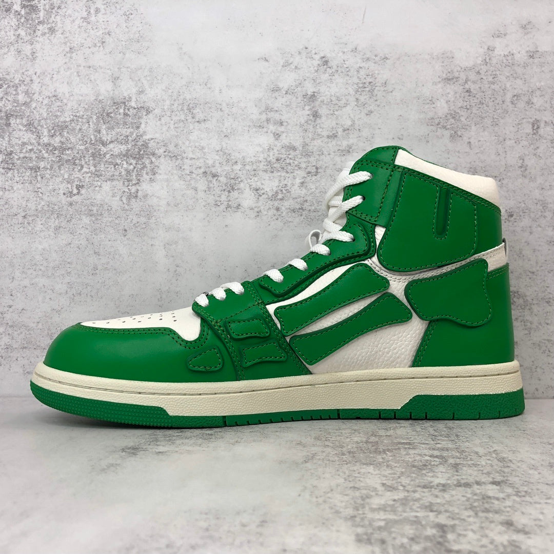 Amiri Skel Top High "White-Green"