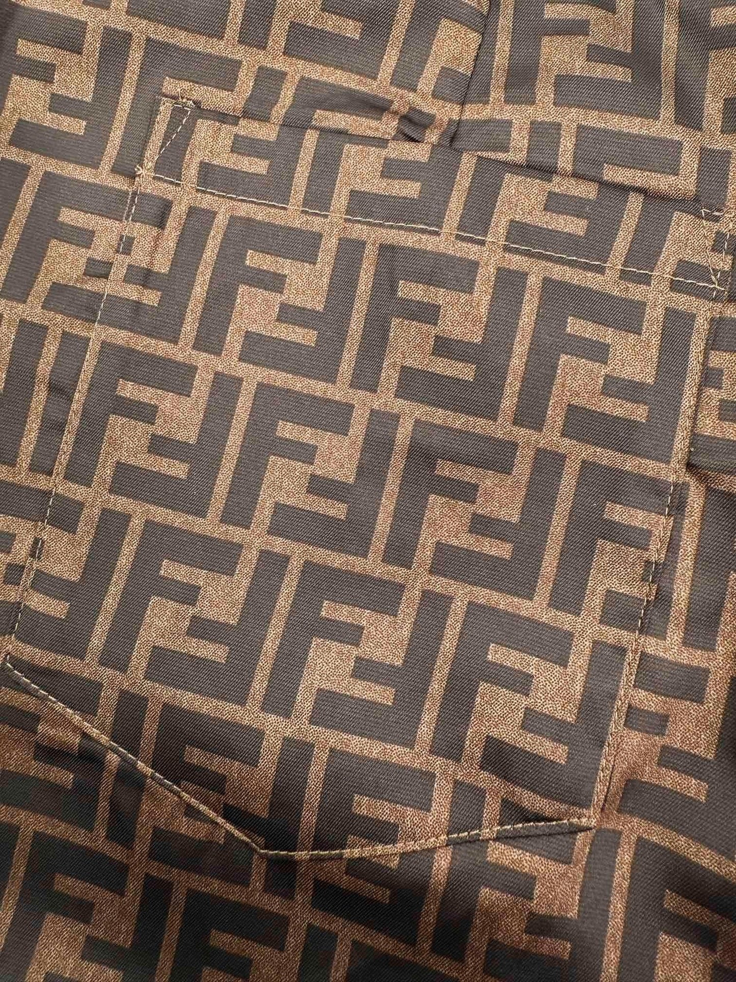 Fendi FF Monogram Shorts "Beige"