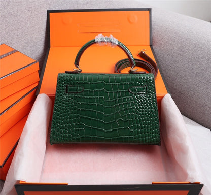 Hermès Aligator Leather Mini Kelly 20