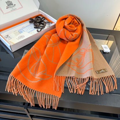 Hermes Scarf "Orange"
