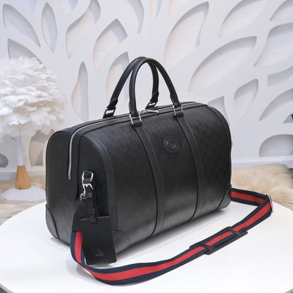 Gucci GG Embossed Duffle Bag