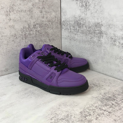 Louis Vuitton Trainers "Purple-Black"