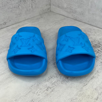Louis Vuitton Slides "Blue"