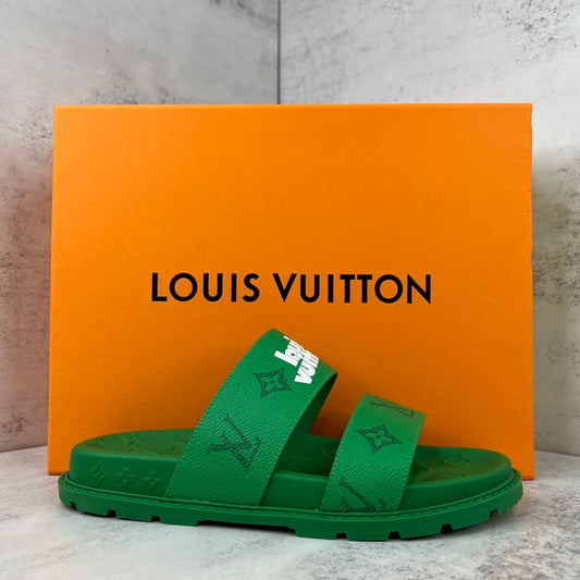 Louis Vuitton Slides "Green"