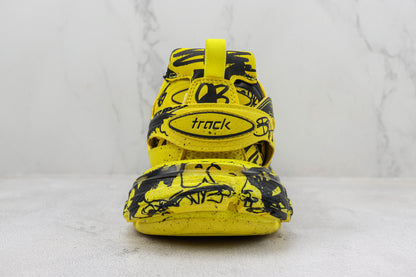 Balenciaga Track "Yellow-Black Graffiti"