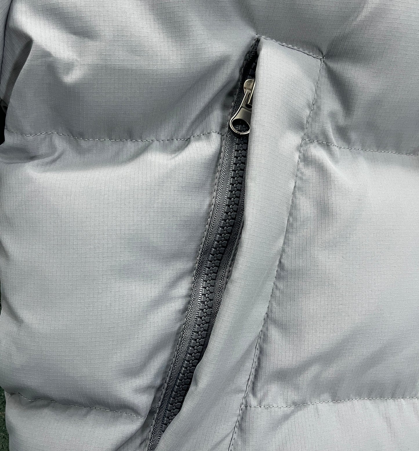 Trapstar Decoded Down Jacket "Grey"