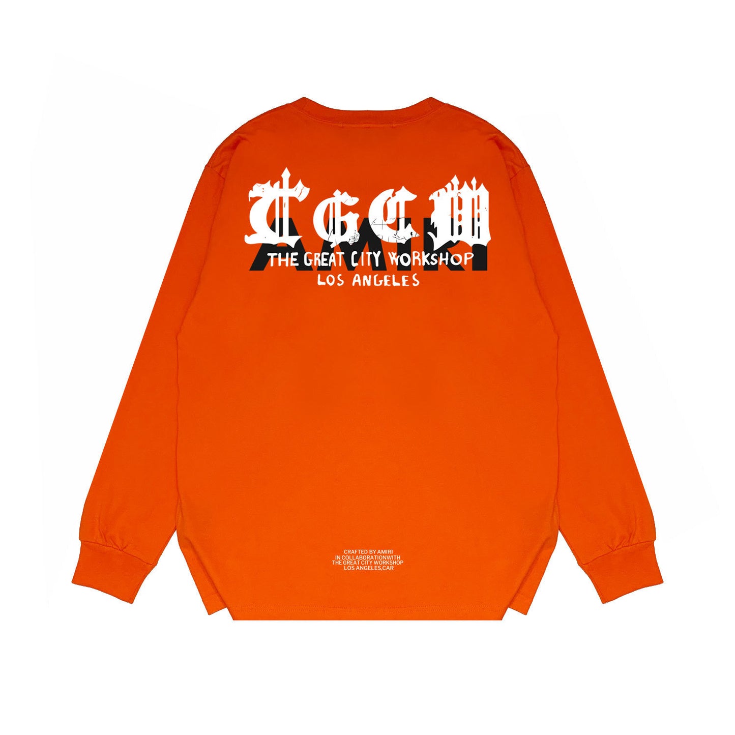 Amiri x The City Workshop Sweatshirt "Orange"