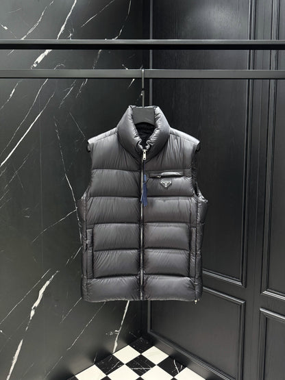 Prada Down Vest "Dark Grey"