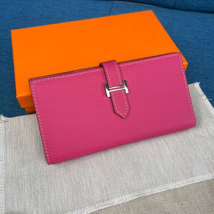 Hermes Bearn Wallet "Pink"