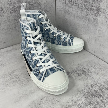 Dior B23 High-Top "Kasuri Blue"
