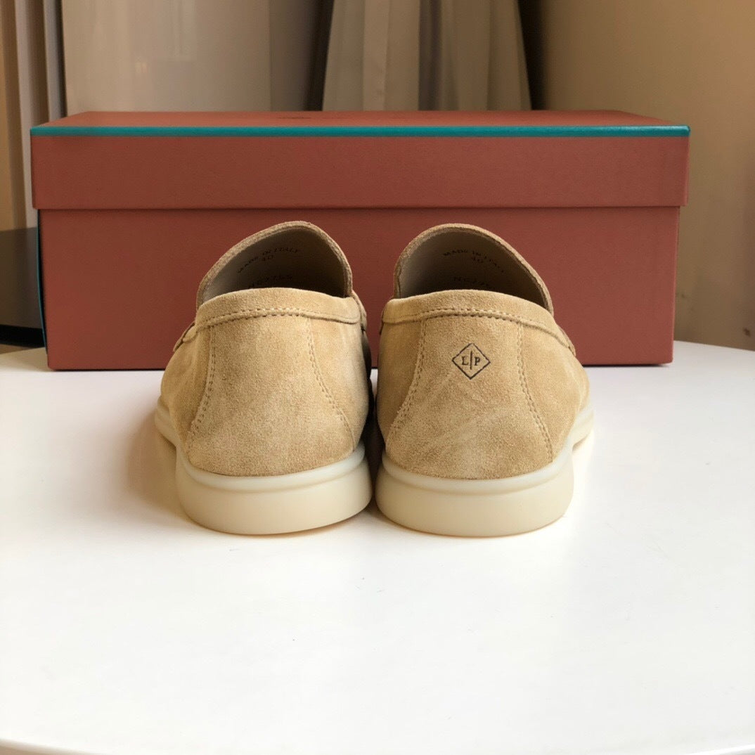 Loro Piana Summer Walk Loafers "Beige"