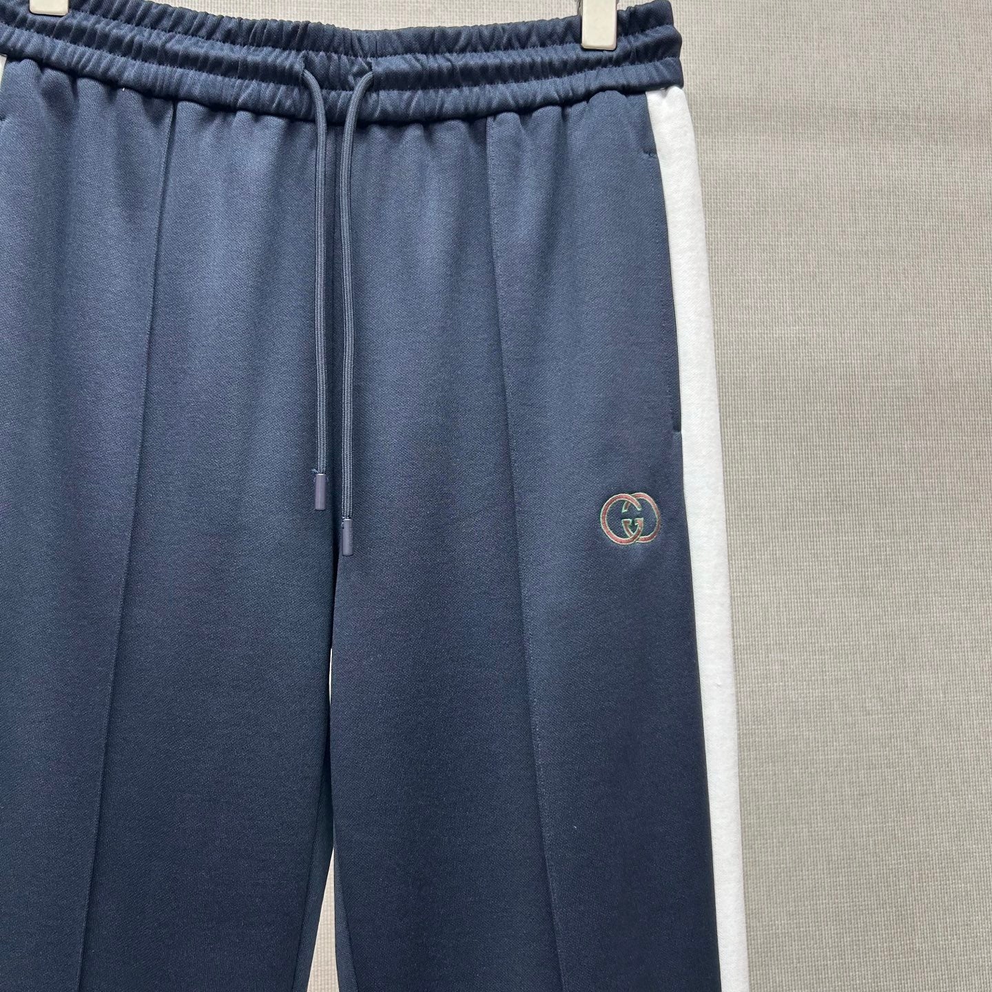 Gucci Technical Jersey Sportswear Trousers "Navy-White"