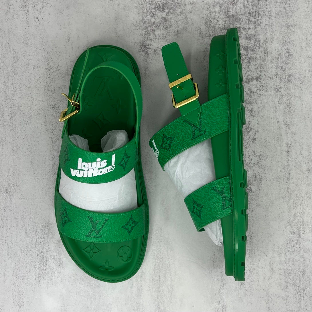 Louis Vuitton Sandals "Green"