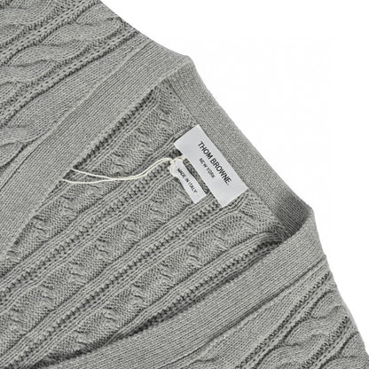 Thom Browne 4-Bar Cardigan "Grey"