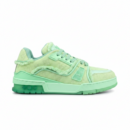Louis Vuitton LV Trainers "Green Denim"