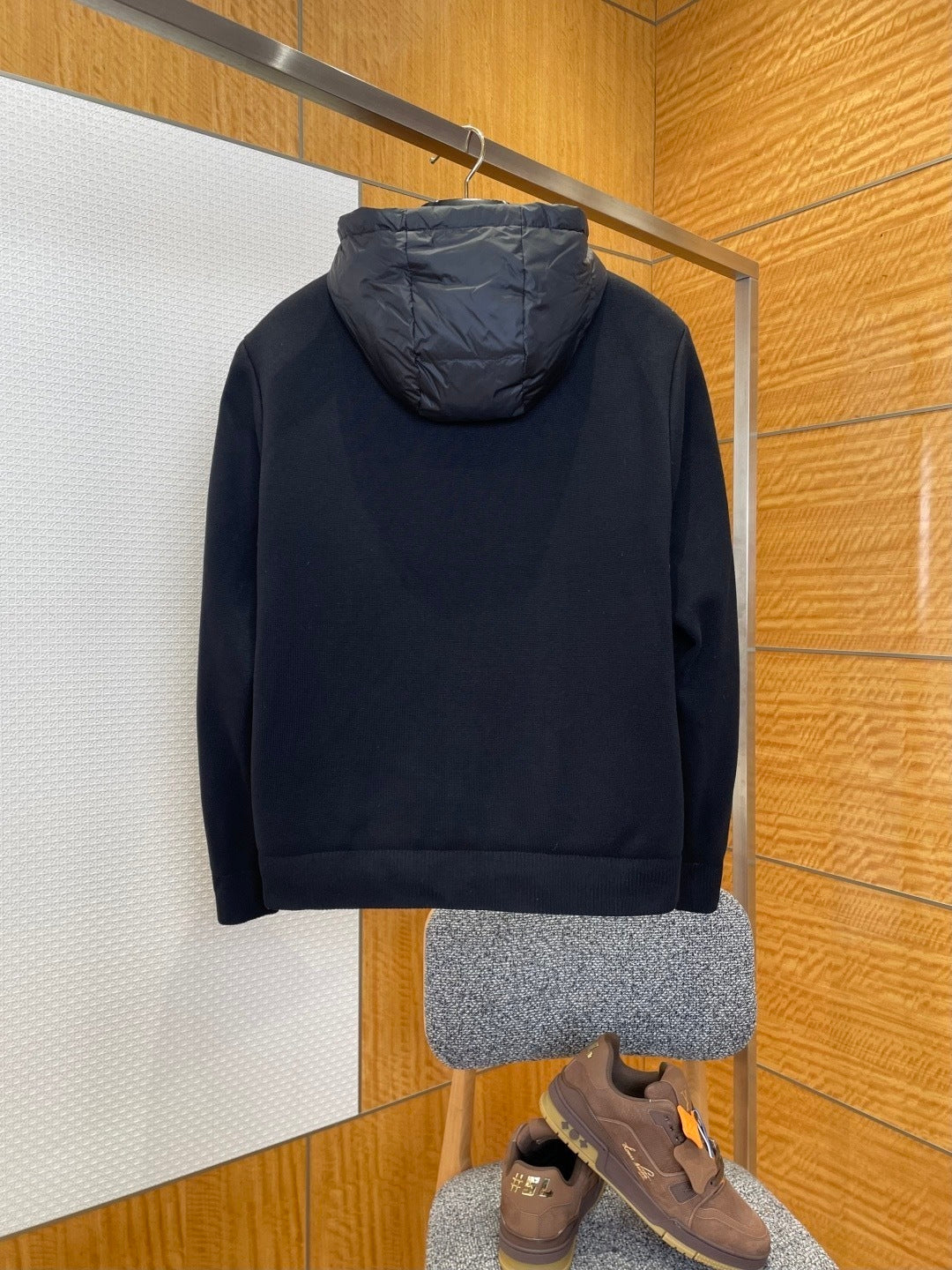 Moncler Hybrid Down Jacket "Black"